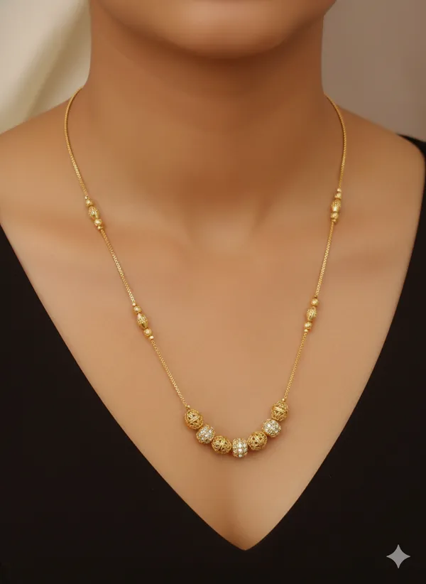 Elegant_Golden_Beads_Micro_Gold_Plated_Daily_Wear_ball_chain_-_21_Inches