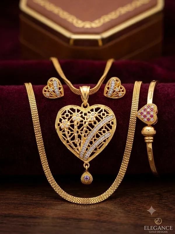Elegant_Heart_Floral_Ruby_Gold-Plated_Necklace,_Earrings_&_Bangle_Combo_Set