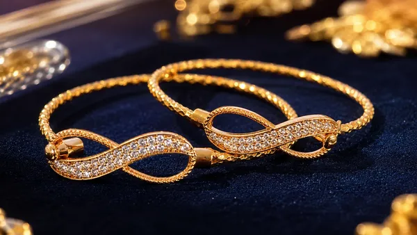 Elegant_Infinity_Twist_Gold_Plated_Diamond_Studded_Adjustable_Bracelet_Pair