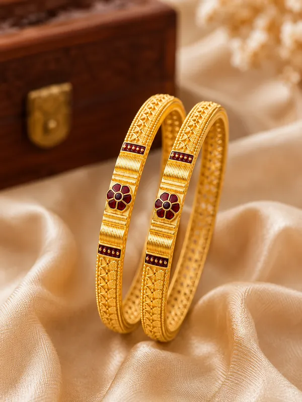 Elegant_Micro_Gold_Plated_Floral_Design_Traditional_Bangles_for_Women_(Pack_of_2)