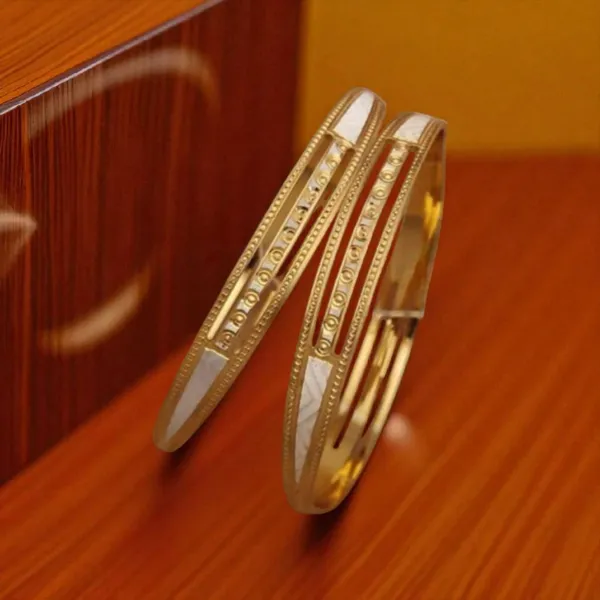 New_Designer_Premium_Quality_High_Gold_Plated_Daily_Wear_Fancy_Cnc_Bangle