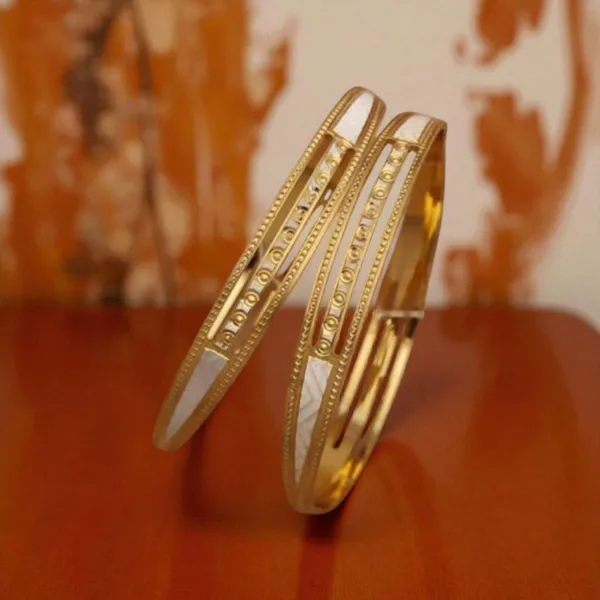 New_Designer_Premium_Quality_High_Gold_Plated_Daily_Wear_Fancy_Cnc_Bangle