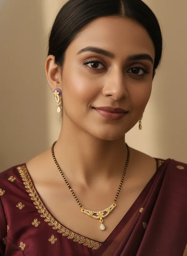 Forming_ad_diamond_high_gold_plated_flower_mangalsutra_3_months_guarantee