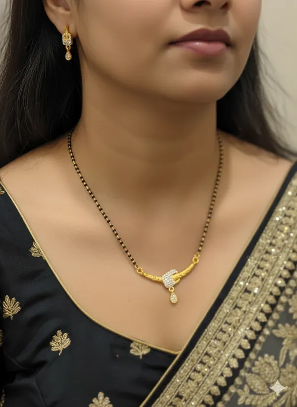 Forming_ad_diamond_high_gold_plated_mangalsutra_3_months_guarantee