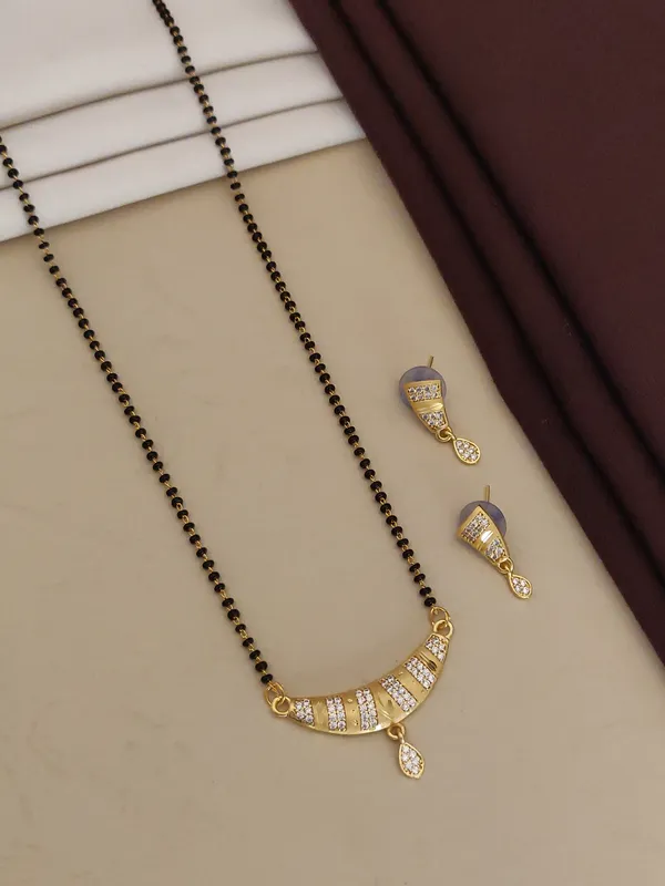 Forming_And_Diamond_High_Gold_Plated_Mangalsutra