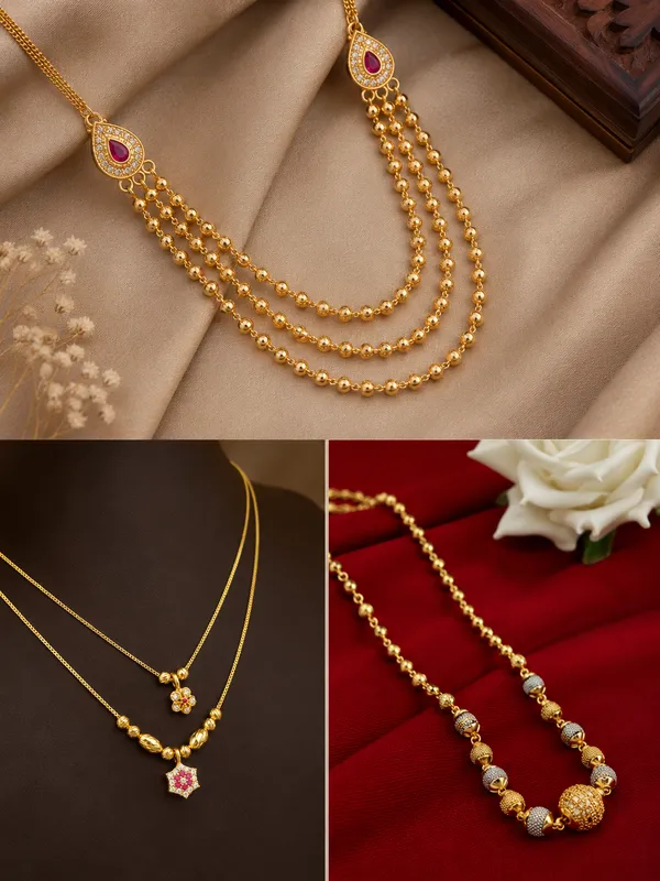 Gold_Necklace_Collection_with_Ruby_&_Diamond_Accents