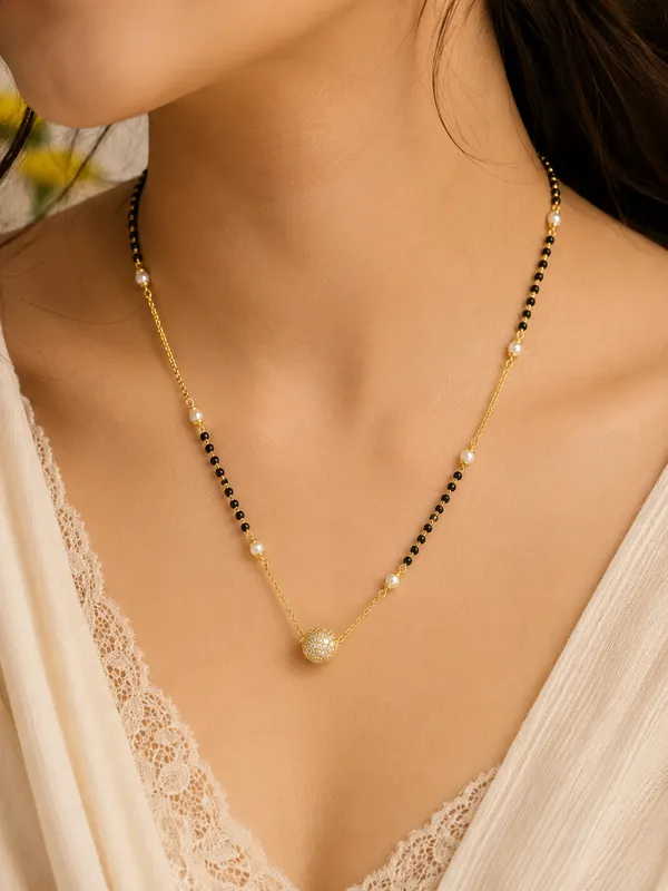 Gold_Plated_AD_Stone_Studded_Mangalsutra_with_Crystal_Ball_Pendant_for_Women_|_Traditional_&_Elegant_Daily_Wear_Necklace