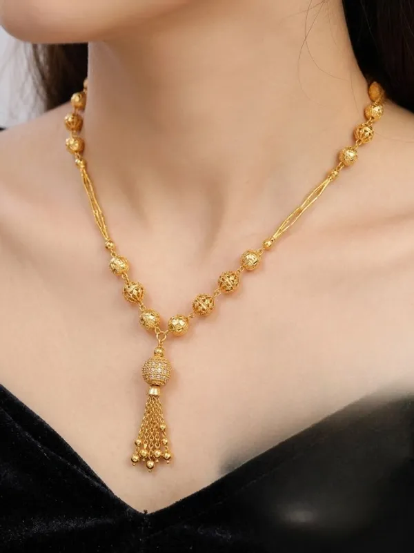 Gold-Plated_Designer_Long_Beaded_Tassel_Necklace_for_Women_-_24_Inches