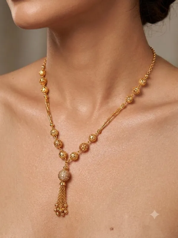 Gold-Plated_Designer_Long_Beaded_Tassel_Necklace_for_Women_-_24_Inches