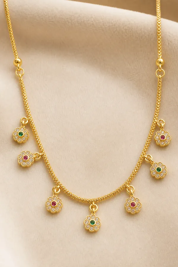 Micro_Gold_Plated_AD_Diamond_Studded_Floral_Charm_Necklace_for_Women