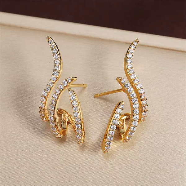 Micro_Gold_Plated_AD_Diamond_Studded_Triple_Curve_Hoop_Earrings_for_Women_|_Elegant_Designer_Party_Wear_Earrings