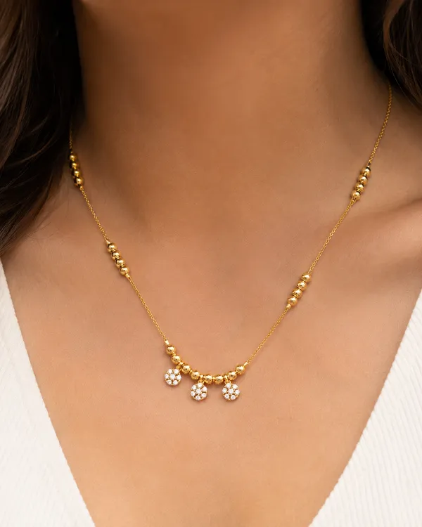 Micro_Gold_Plated_AD_Diamond_Studded_Triple_Floral_Drop_Ball_Chain_Necklace_for_Women_|_Elegant_Daily_Wear_Designer_Chain