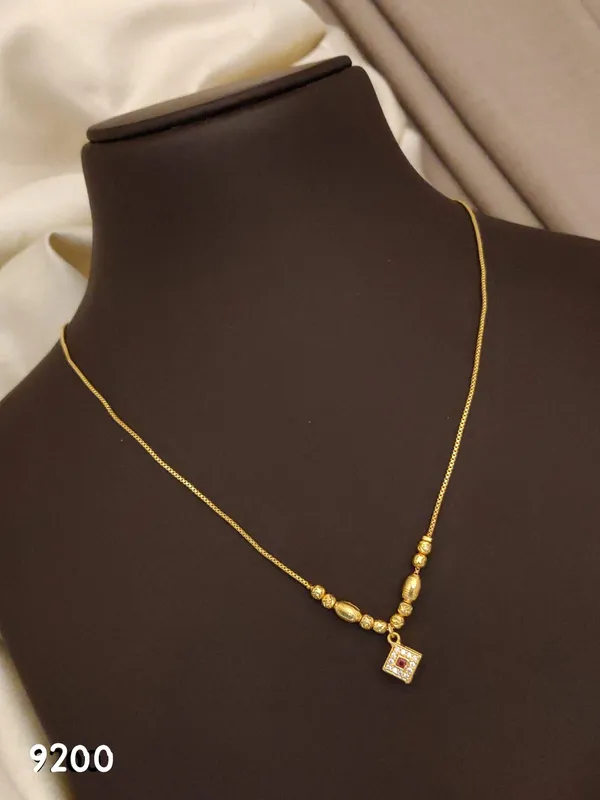Micro_Gold_Plated_Beaded_Chain_with_Square_AD_Stone_Pendant_for_Women