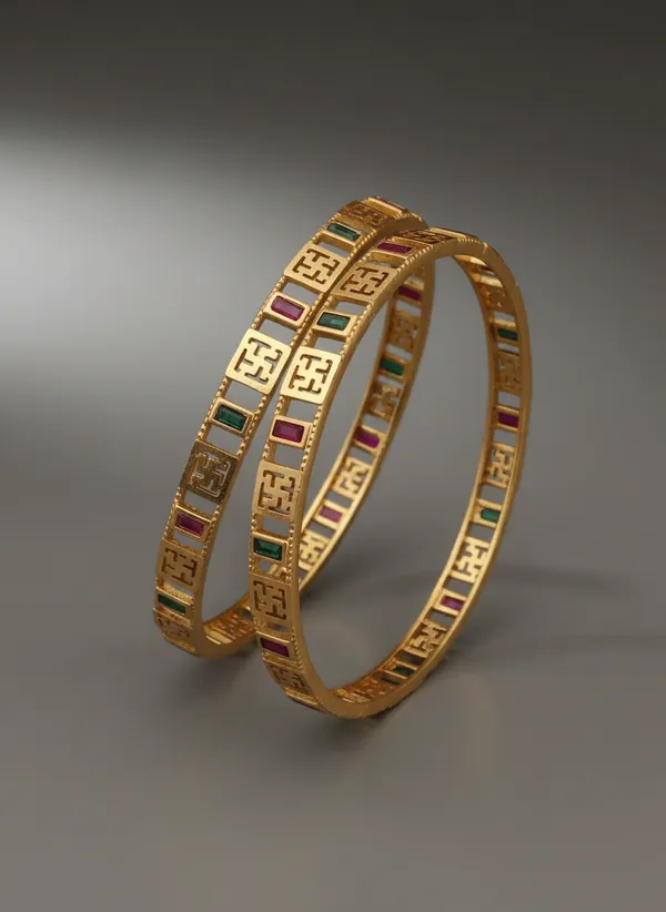 Micro_Gold_Plated_Premium_Geometric_Stone_Bangles_(Kadli)