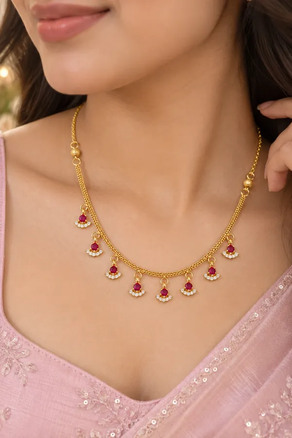 Micro_Gold_Plated_Ruby_Stone_Studded_Fancy_Designer_Necklace