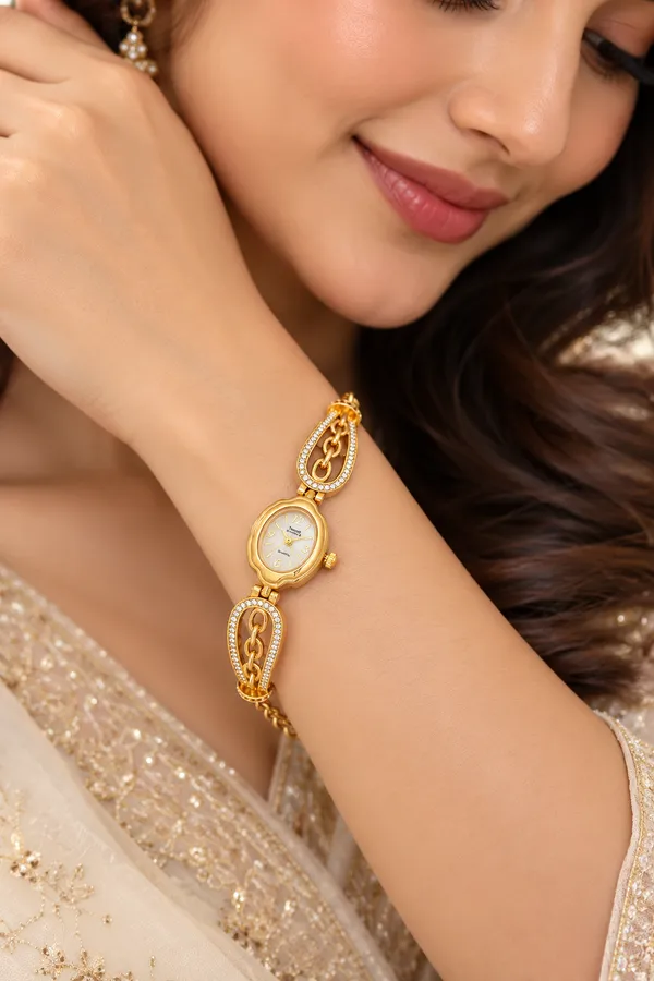 Premium_Gold_Plated_AD_Diamond_Studded_Designer_Adjustable_Chain_Link_Bracelet_Watch_for_Women