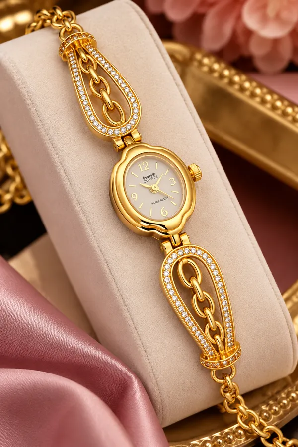 Premium_Gold_Plated_AD_Diamond_Studded_Designer_Adjustable_Chain_Link_Bracelet_Watch_for_Women
