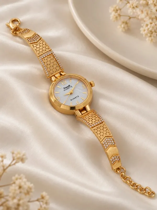 Premium_Gold_Plated_Designer_Analog_Wrist_Watch_for_Women_with_Crystal_Studded_Decorative_Bracelet_Strap