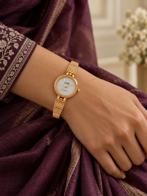 Premium_Gold_Plated_Designer_Analog_Wrist_Watch_for_Women_with_Crystal_Studded_Decorative_Bracelet_Strap