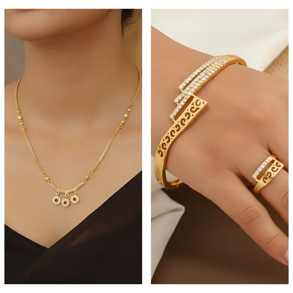Premium_Gold_Plated_Ruby_Stone_Necklace,_Bracelet_&_Ring_Combo_Set