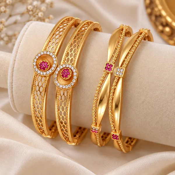 Premium_High_Gold_Plated_AD_Diamond_Studded_Ruby_Stone_Designer_Bangles_Set_–_4_Pcs