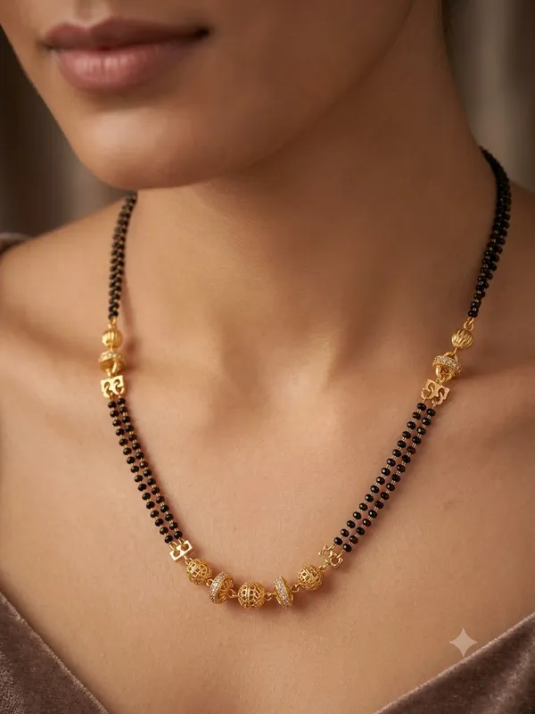 Premium_Micro_Gold_Plated_Black_Beads_Designer_Mangalsutra_Necklace_for_Women