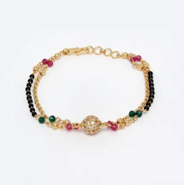 Micro_Gold_Plated_AD_Diamond_Studded_Fancy_Mangalsutra_with_Hand_Mangalsutra