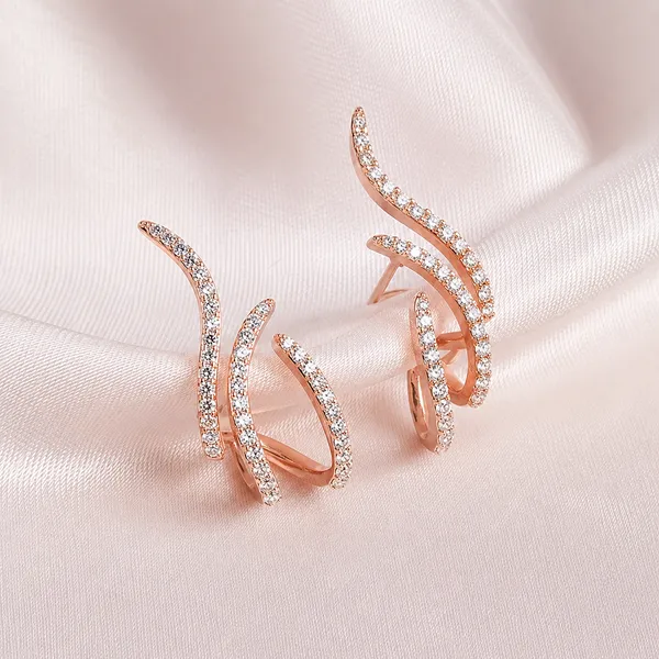 Rose_Gold_Plated_Diamond_Studded_Designer_Triple_Curve_Hoop_Earrings_for_Women