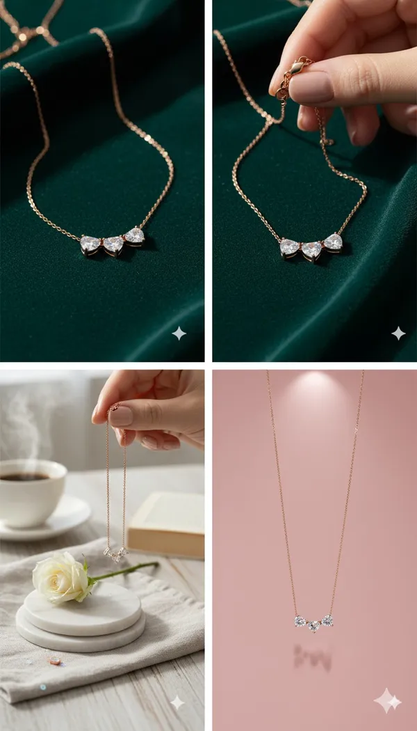 Rose_gold_plated_ad_dimand_studed_fany_heart_shape_fancy_chain