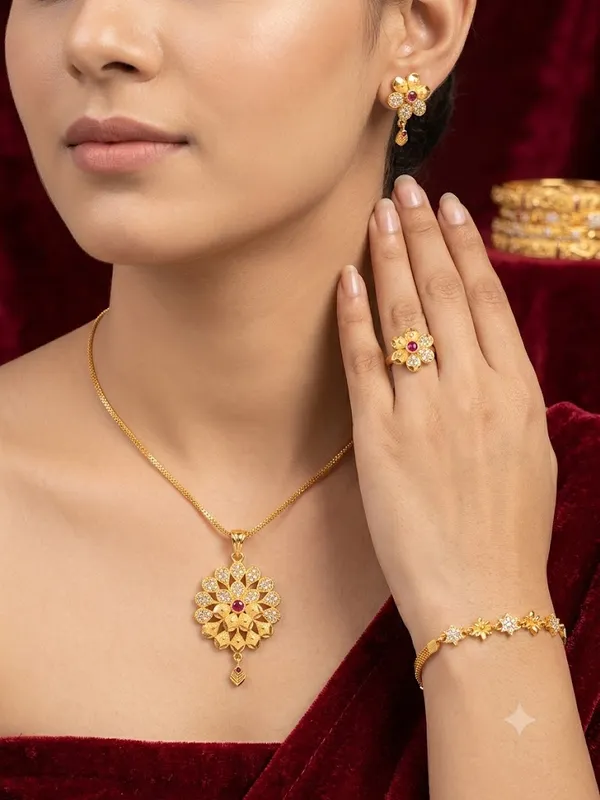 Royal_Blossom_Gold-Plated_AD_&_Ruby_Jewelry_Set_for_Women