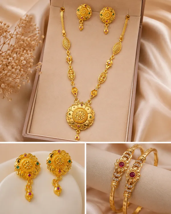 Royal_Floral_Ruby_&_Emerald_Jewellery_Set_with_adjustable_diamond_bangle