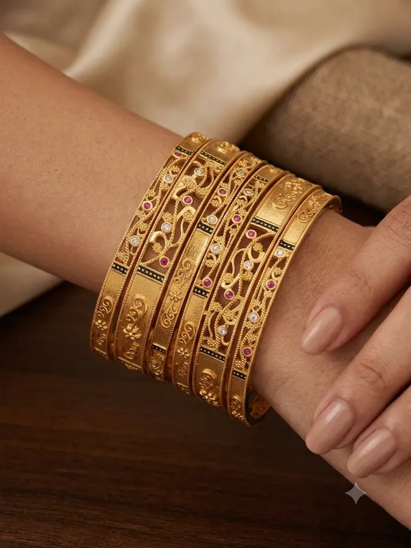 Royal_Heritage_Gold-Plated_AD_&_Ruby_Stone_Studded_6_Pcs_Bangle_Set_for_Women