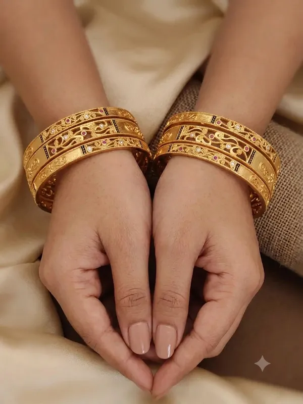 Royal_Heritage_Gold-Plated_AD_&_Ruby_Stone_Studded_6_Pcs_Bangle_Set_for_Women