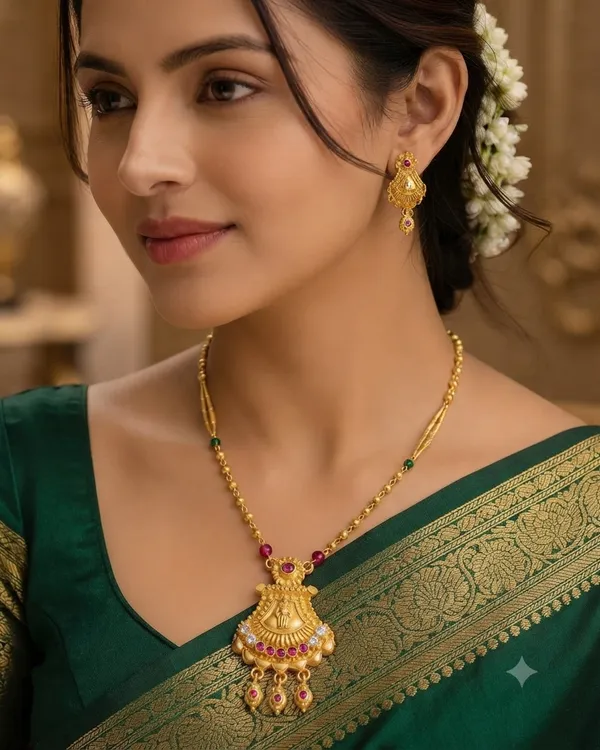 Heritage_Glow_Gold_Necklace_&_Earrings