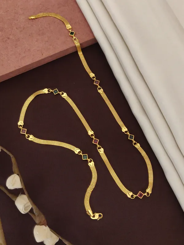 desigenr_micro_gold_plated_kemp_stone_fancy_square_chain