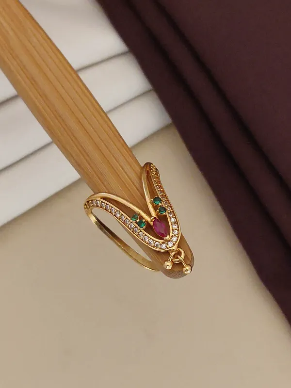 Designer_Gold_Plated_Kemp_Stone_Studded_Fancy_Ring