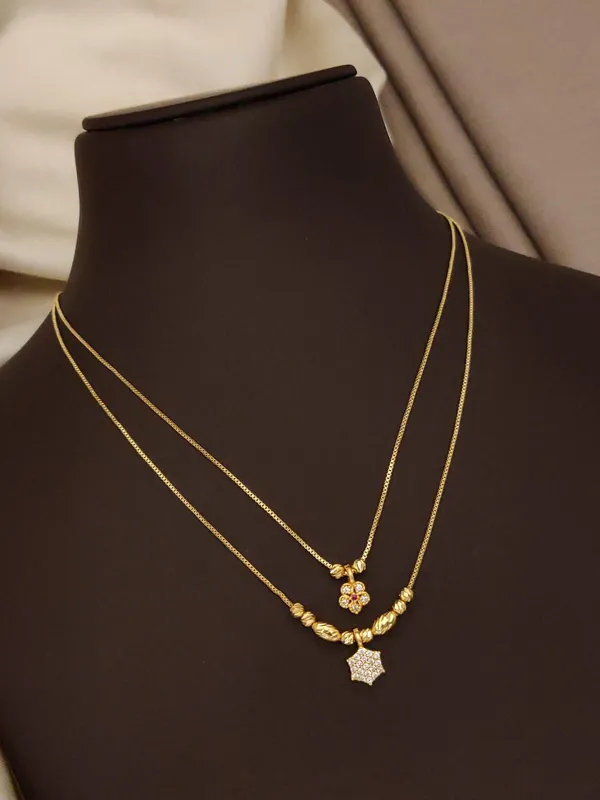 gold_plated_ad_diamond_studed_fancy_ball_magalsutra_with_diamond_18_iches_chain_combo