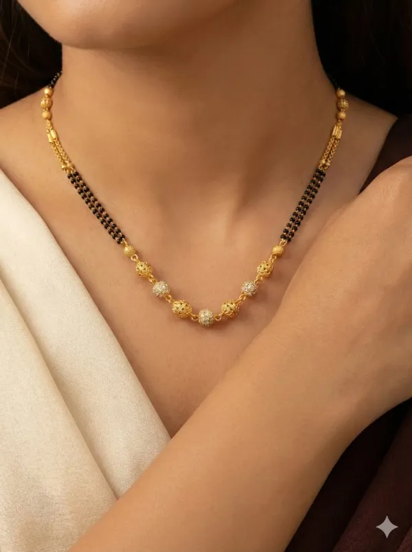 gold_plated_ad_diamond_studed_fancy_ball_magalsutra_with_diamond_18_iches_chain_combo