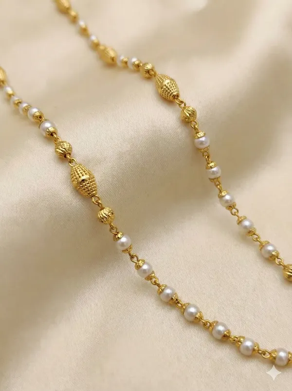 Gold_Plated_Daily_Wear_Fancy_Pearl_Drop_24_Inches_Chain