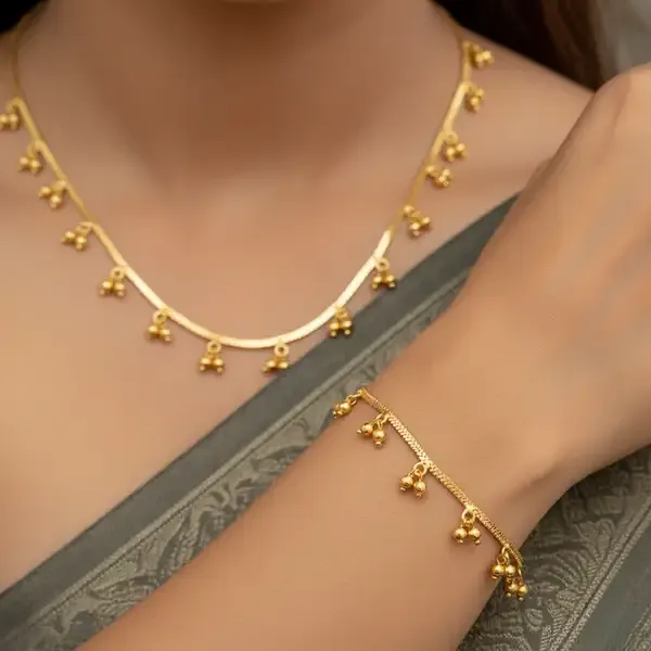 Micro_Gold_Plated_Daily_Wear_Fancy_Pearl_Hanging_Chain_with_Bracelet