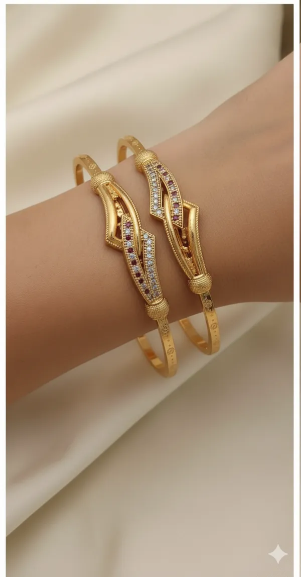 mico_gold_plated_ad_dimaond_studed_fancy_adjustable_kadli_combo
