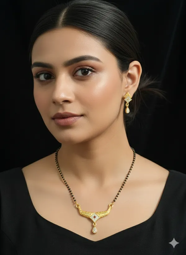micro_gold_plated_ad_diamond_studed_fancy_square_mangalsutra_with_earring
