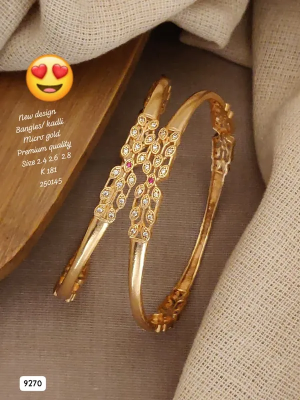 micro_gold_plated_ad_diamond_studed_fancy_2_pcs_bangle