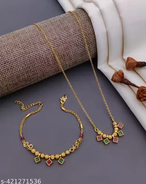 micro_gold_plated_ad_diamond_studed_facy_kemp_stoe_fancy_square_chain_with_bracelet
