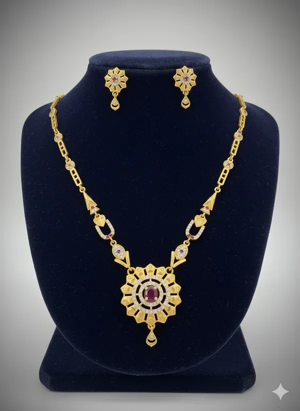micro_gold_plated_ad_diamond_studed_fancy_forming_flower_necklace_with_earing