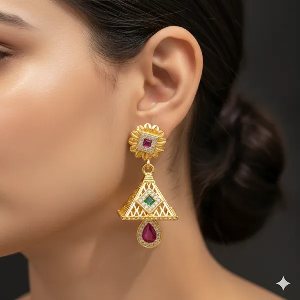 micro_gold_plated_ad_diamond_studed_fancy_kempu_work_earring