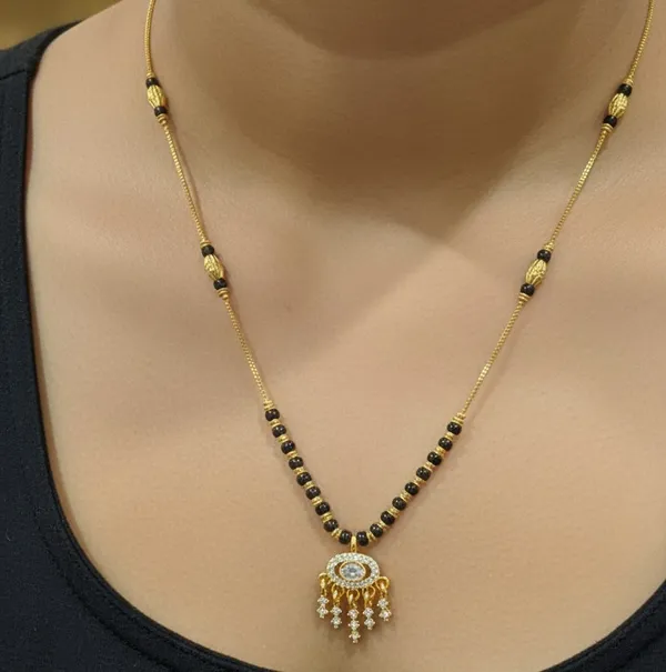 micro_gold_plated_ad_dimaond_studed_fancy_oval_mangalsutra