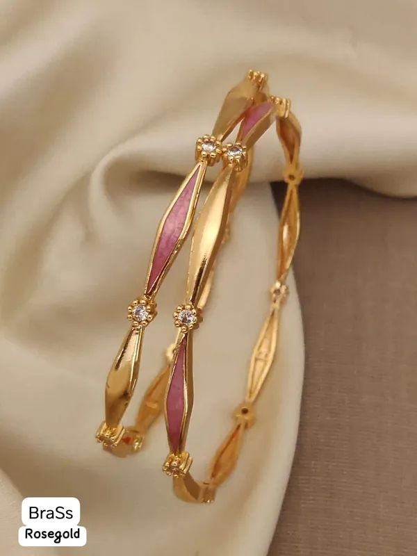 Micro_Gold_Plated_And_Diamond_Studded_Fancy_2-Piece_Bangles_For_Women