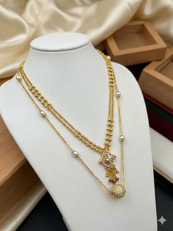 Micro_Gold_Plated_Daily_Wear_And_Diamond_Studded_Fancy_Chain_Combo