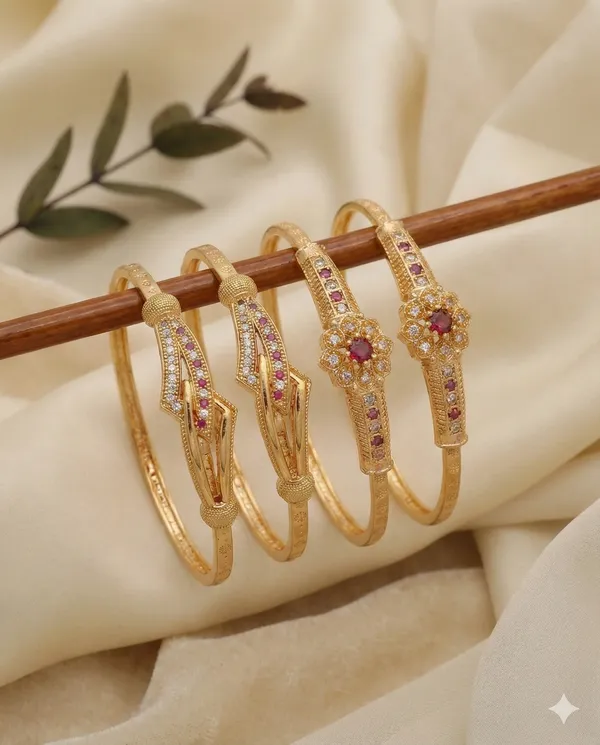 Micro_Gold_Plated_Daily_Wear_AD_Diamond_Studded_Adjustable_Bangle_Combo_for_Women